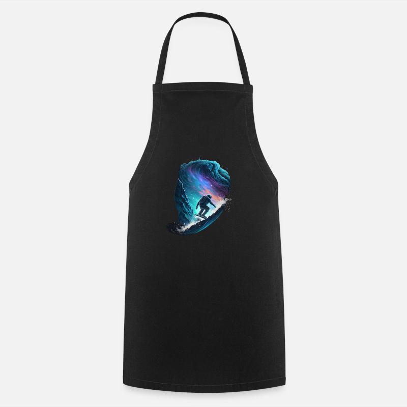 Snowboarding Galaxies - Snowboarders - Tablier de cuisine - noir