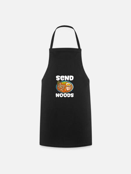 Send Noods - Kochschürze - Schwarz