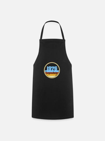 1976 1976 - Cooking Apron - black