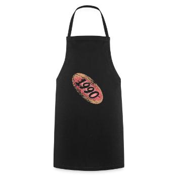 Sonne 1990 - Cooking Apron - black - Front - AI Model Male 185 dark (185cm)