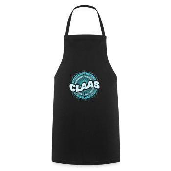 Gift idea Claas - Cooking Apron - black - Front - AI Model Male 185 dark (185cm)