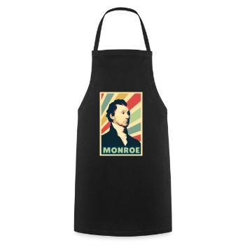 James Monroe Vintage Colores - Tablier de cuisine - noir - Devant - AI Model Male 185 dark (185cm)