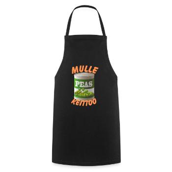 Soupe Mulle - Tablier de cuisine - noir - Devant - AI Model Male 185 dark (185cm)