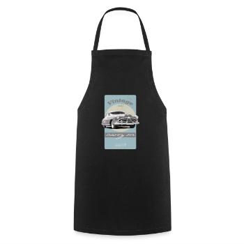 T Shirt 2023 Cruiser 19 - Kochschürze - Schwarz - Vorne - AI Model Male 185 dark (185cm)