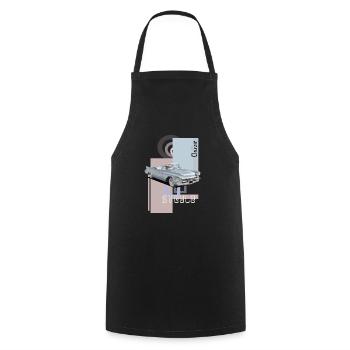 T Shirt 2023 Cruiser 5 - Kochschürze - Schwarz - Vorne - AI Model Male 185 dark (185cm)