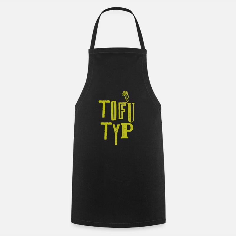 Tofu Typ 2 - Kochschürze - Schwarz