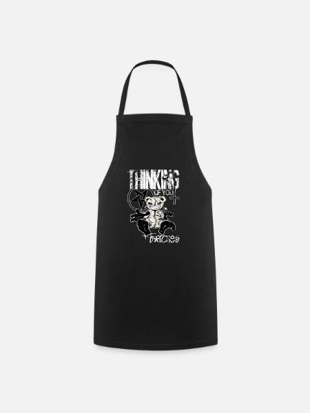 Voodooteddybär - Kochschürze - Schwarz