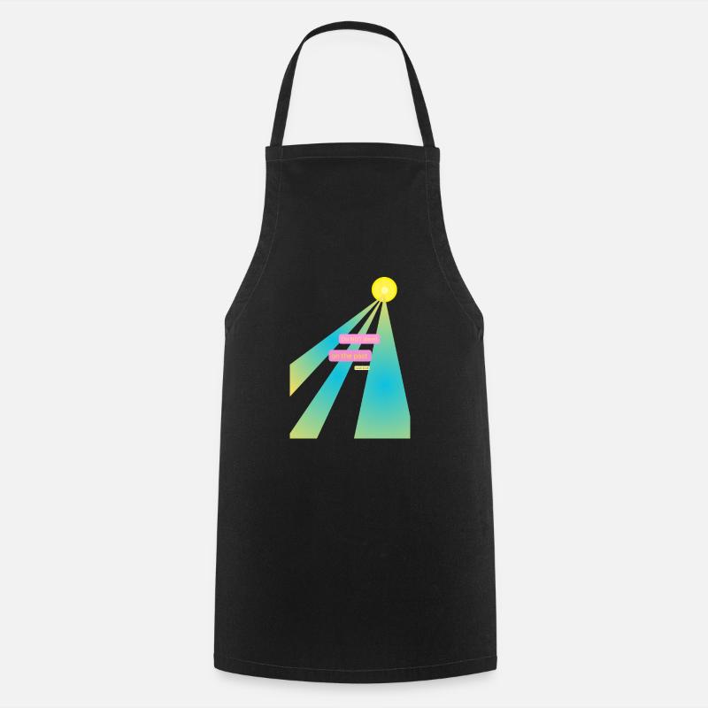 Do NOT dwell on the past. - Cooking Apron - black