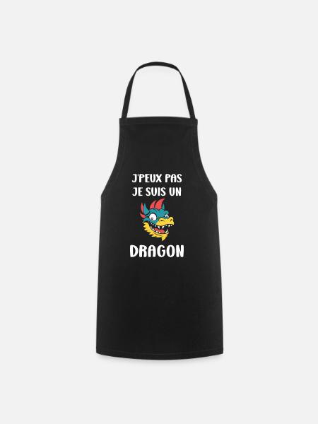 Bébé dragon - Tablier de cuisine - noir