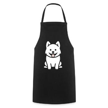 Shikoku - Cooking Apron - black - Front - AI Model Male 185 dark (185cm)