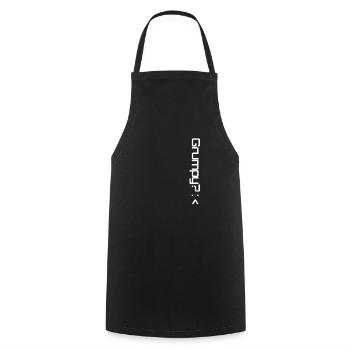 Grumpy 1 white - Cooking Apron - black - Front - AI Model Male 185 dark (185cm)