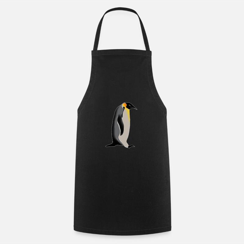 manchot - Tablier de cuisine - noir