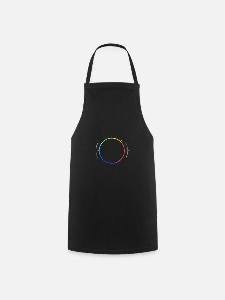 colorwheel - Kochschürze - Schwarz