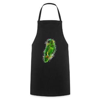 Papagei - Tablier de cuisine - noir - Devant - AI Model Male 185 dark (185cm)