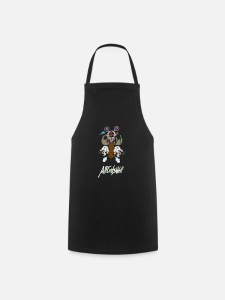 ShoutItOut Shirt Dark - Tablier de cuisine - noir