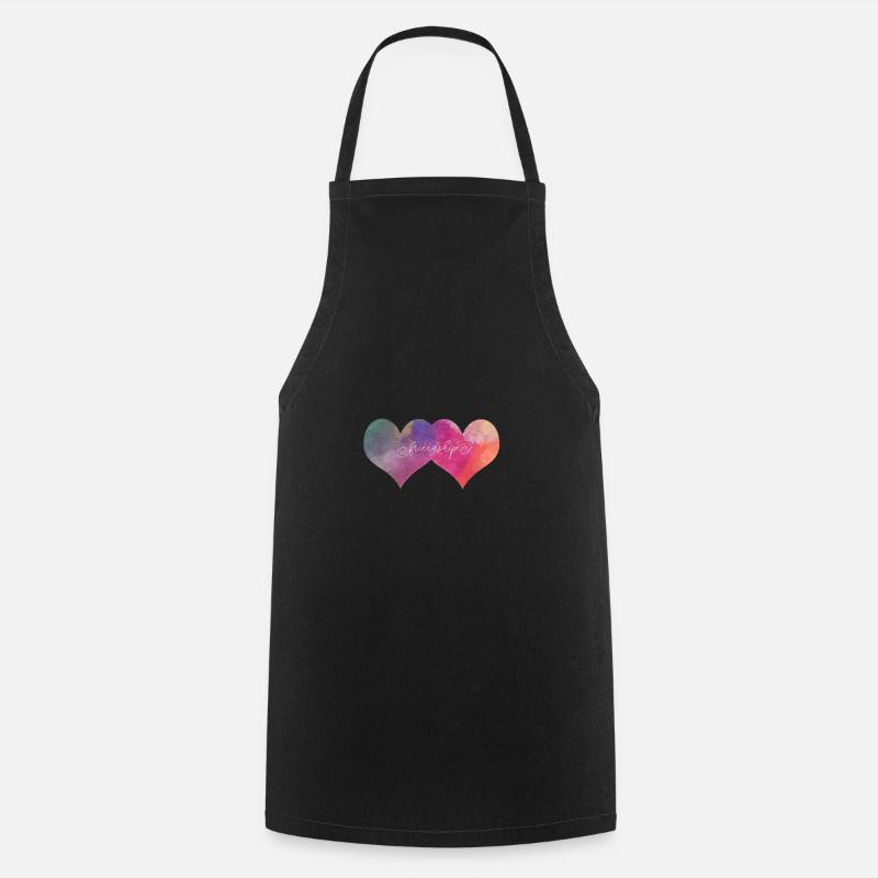 Friendship - Cooking Apron - black