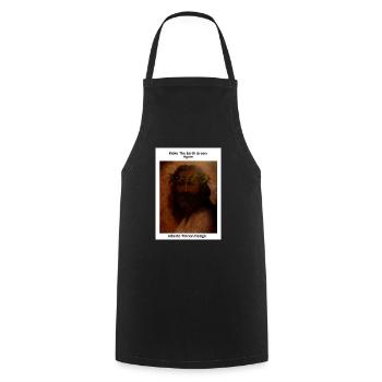 Rendre la Terre à nouveau verte - Tablier de cuisine - noir - Devant - AI Model Male 185 dark (185cm)