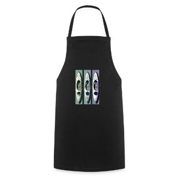 Kayak Canoë Pédalo sur l’eau Sports - Tablier de cuisine - noir - Devant - AI Model Male 185 dark (185cm)