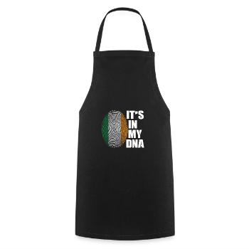 Ireland Irish Irish Flag Irish St Patricks Day - Cooking Apron - black - Front - AI Model Male 185 dark (185cm)