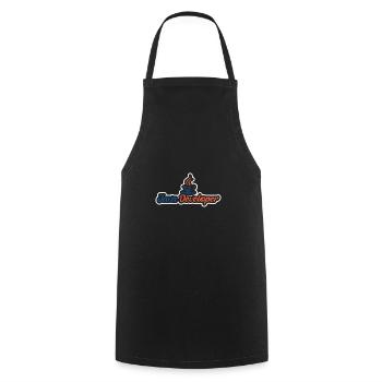 Java Developer with Coffee - Tablier de cuisine - noir - Devant - AI Model Male 185 dark (185cm)