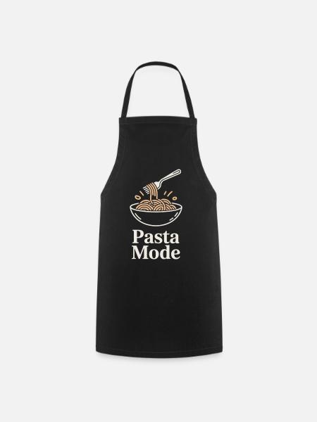 Pasta Mode - Kochschürze - Schwarz