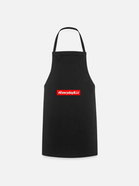 Sayori Apparel Jiu Jitsu MMA Judo Everyday BJJ - Cooking Apron - black