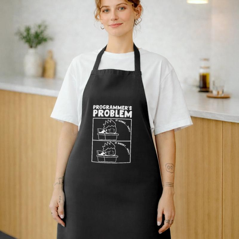 Programmers Problem Programmeur Informaticien Tablier de cuisine