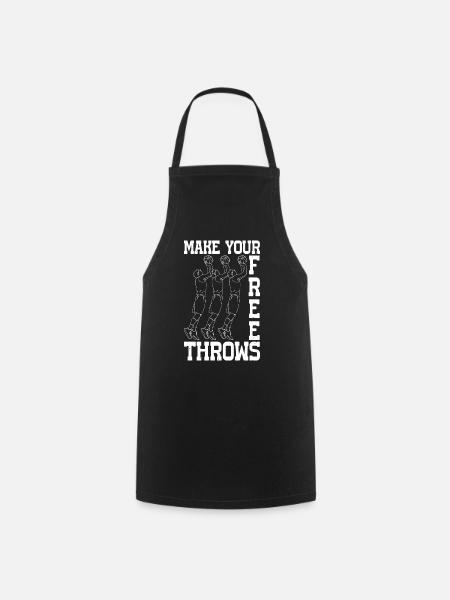 Make Your Free Throws 6 - Kochschürze - Schwarz