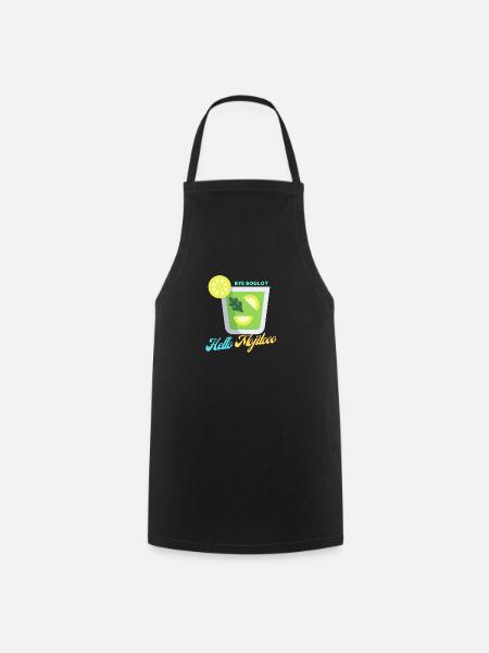 Hallo mojito - Kochschürze - Schwarz