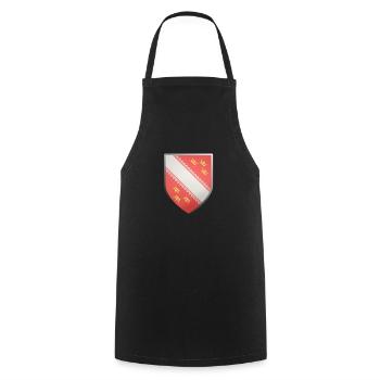 Alsace - Tablier de cuisine - noir - Devant - AI Model Male 185 dark (185cm)