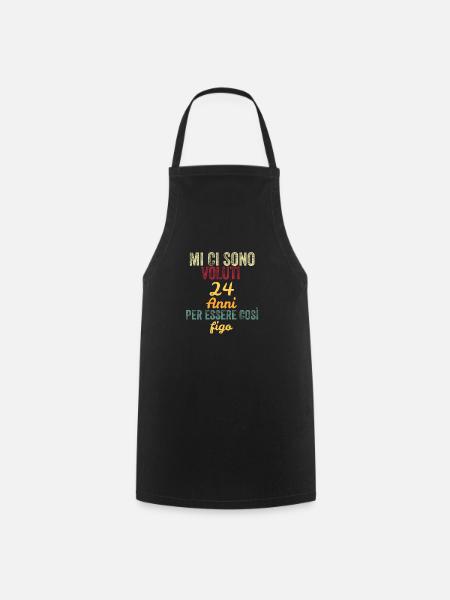 It Took Me 24 Years to Be So Cool - Cooking Apron - black