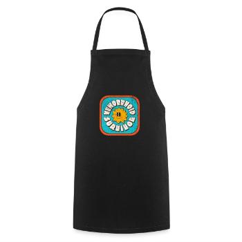 Hemorrhoid Survivor - Cooking Apron - black - Front - AI Model Male 185 dark (185cm)