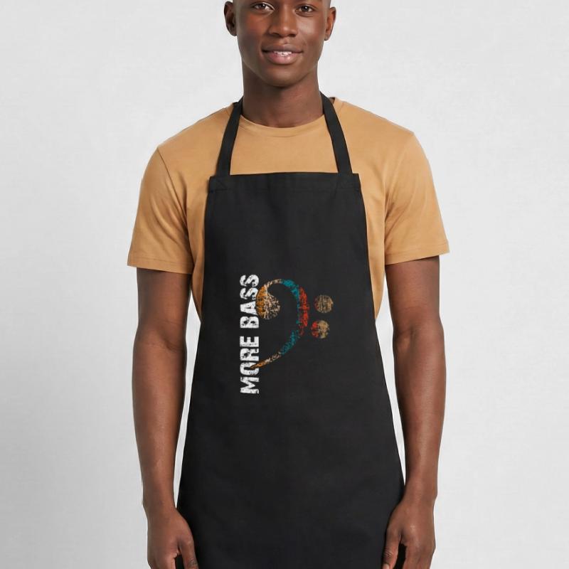 | plus de basses J’adore les | de basse Clef de fa Tablier de cuisine