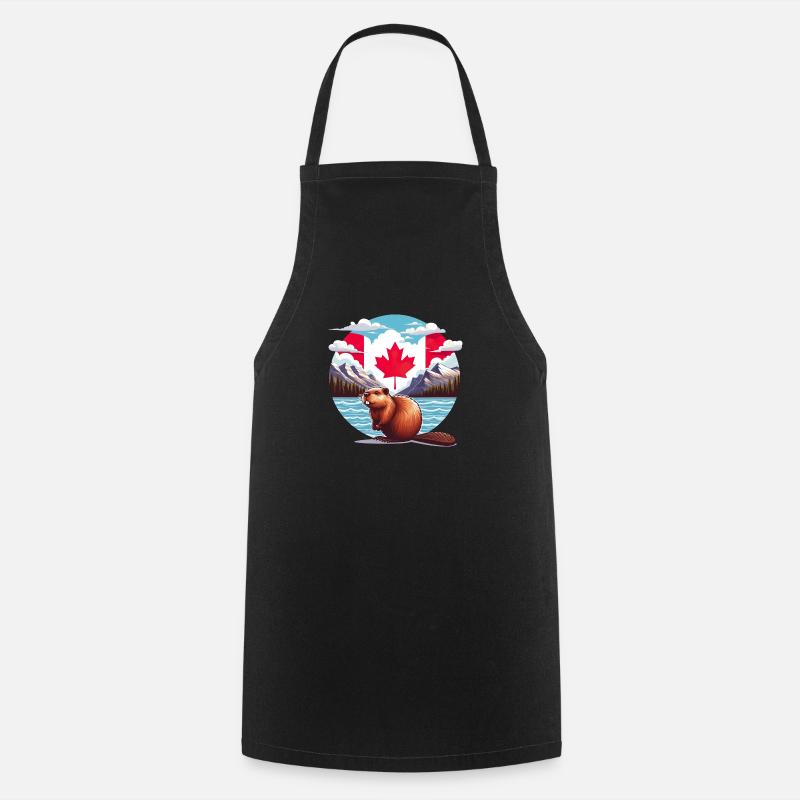 Canada Bieber 6 - Tablier de cuisine - noir