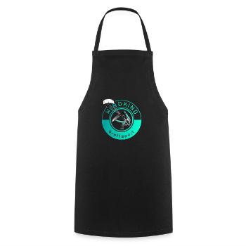 Windkind kiter - Kochschürze - Schwarz - Vorne - AI Model Male 185 dark (185cm)