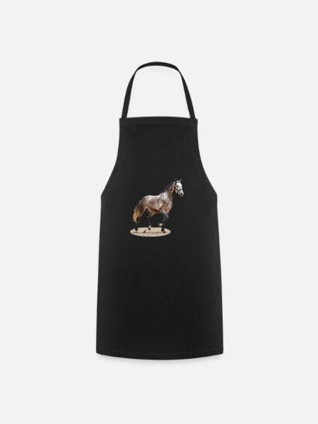 Selle Français 2 - Tablier de cuisine - noir