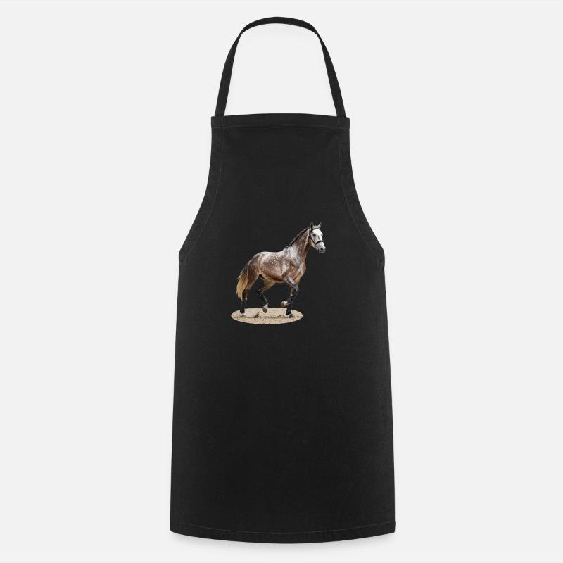 Selle Français 2 - Tablier de cuisine - noir