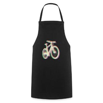 Bike Bicycle Outdoor Fun Cycling Bike Tour Freedom - Cooking Apron - black - Front - AI Model Male 185 dark (185cm)