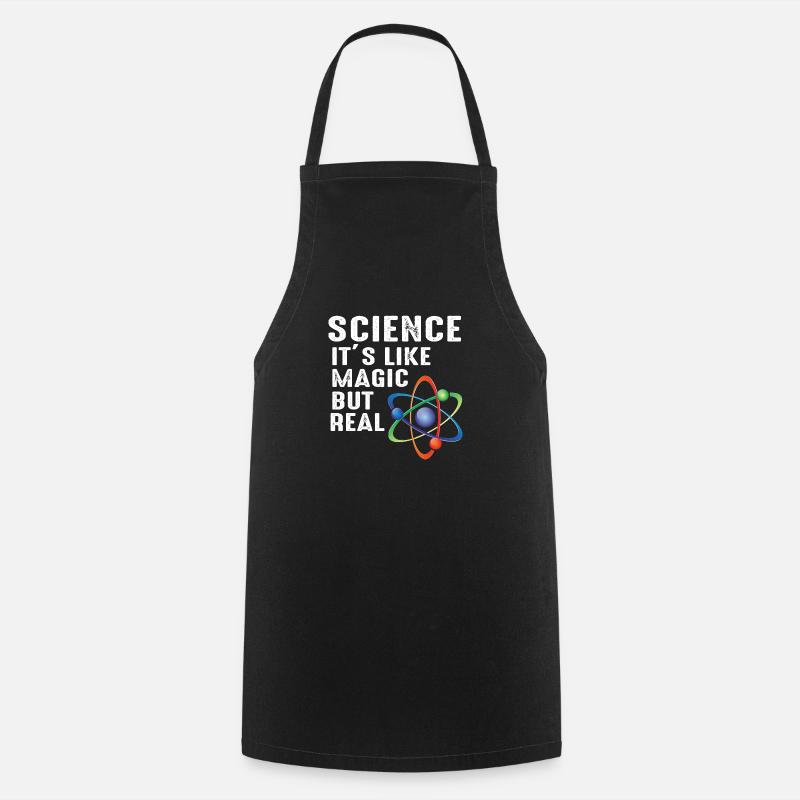 science - Tablier de cuisine - noir