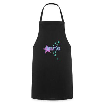 einzelstück legendär aesthetic babygirl top trend - Kochschürze - Schwarz - Vorne - AI Model Male 185 dark (185cm)