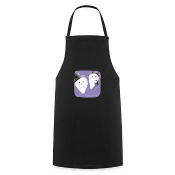 Spirits - Cooking Apron - black - Front - AI Model Male 185 dark (185cm)