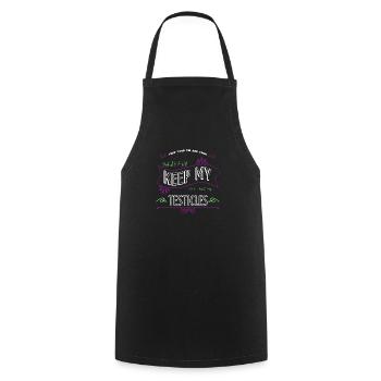 aircraft mechanic tools gift idea baseballclothing - Kochschürze - Schwarz - Vorne - AI Model Male 185 dark (185cm)