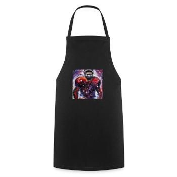 American football - Kochschürze - Schwarz - Vorne - AI Model Male 185 dark (185cm)