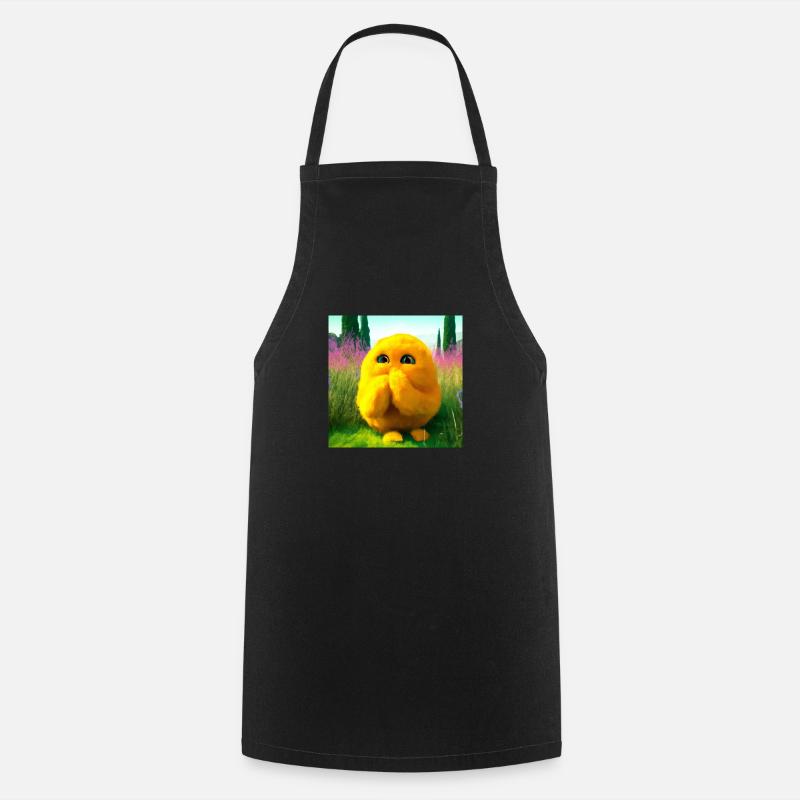 surprising cuddle - Cooking Apron - black
