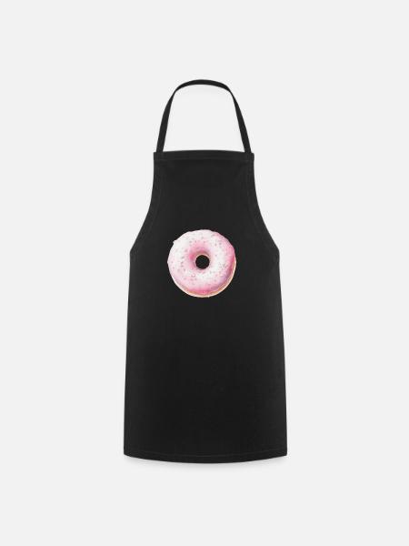 Donut - Kochschürze - Schwarz