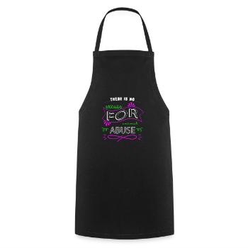 drôles dictons végétaliens blagues géniales veggie go vegan - Tablier de cuisine - noir - Devant - AI Model Male 185 dark (185cm)