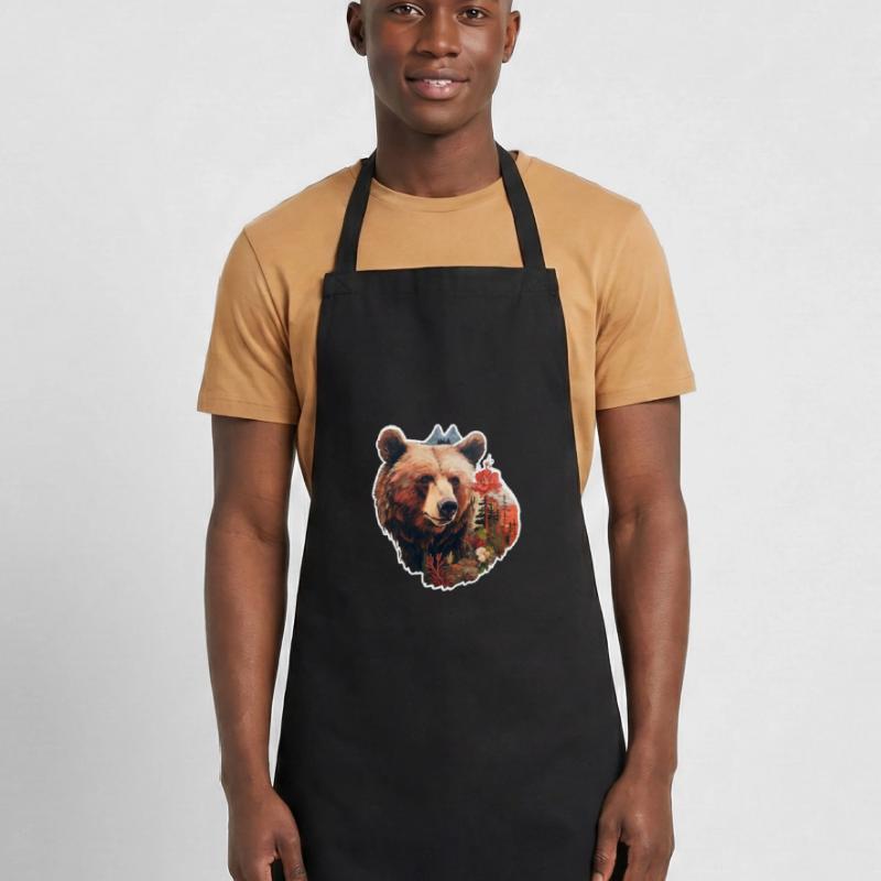 Bear in the wild Cooking Apron