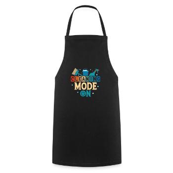 Mode de nettoyage sur le nettoyeur d’entretien ménager - Tablier de cuisine - noir - Devant - AI Model Male 185 dark (185cm)