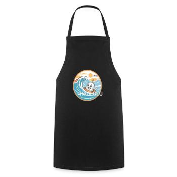 Honolulu Hawaii USA Geschenk Geschenkidee - Kochschürze - Schwarz - Vorne - AI Model Male 185 dark (185cm)