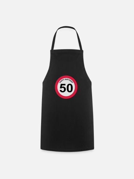 50 - Kochschürze - Schwarz